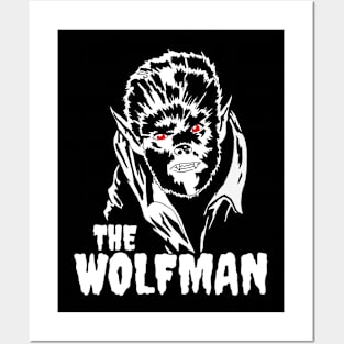 WOLF MAN Posters and Art